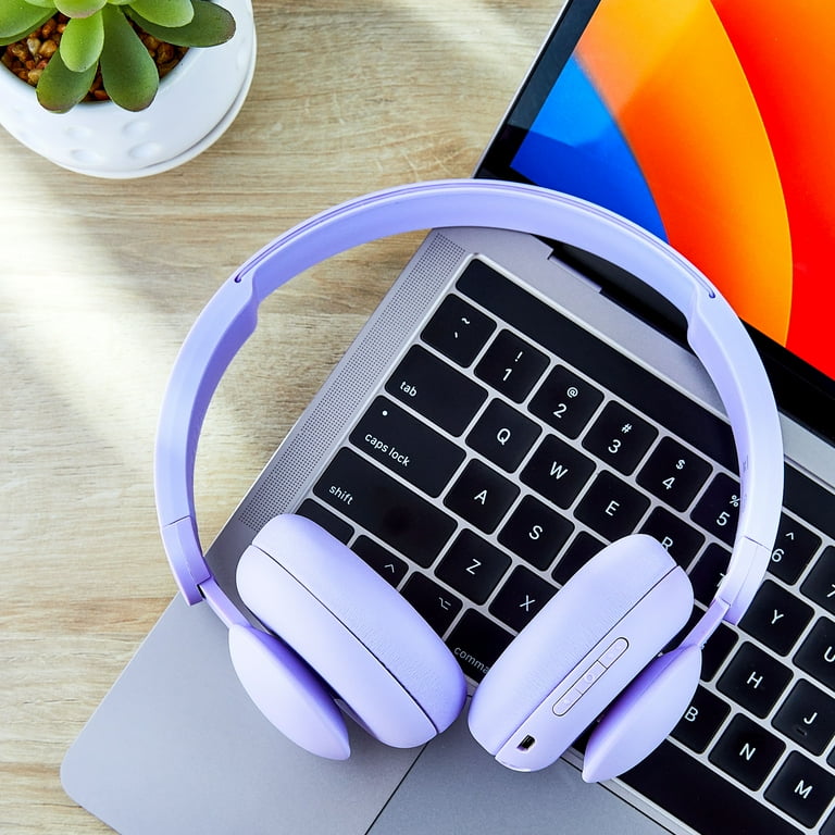 Headphones Bluetooth Style 3 Lavender