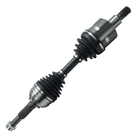 Detroit Axle - 4WD Front Left CV Axle for Chevrolet Blazer S10 GMC Sonoma Jimmy Isuzu Hombre Olds Bravada Complete Front Driver Side CV Axle Shaft Replacement [w/o ZR-2 Option]