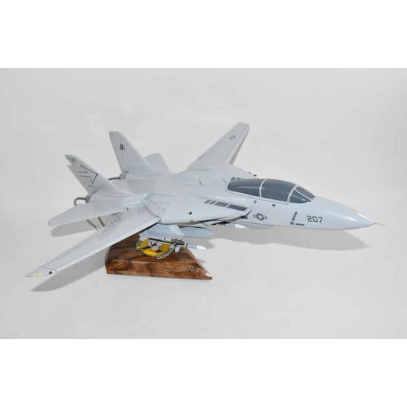 VF-103 Sluggers F-14a (1991) Model, 1/42 (18") Scale, Mahogany, Navy, Fighter