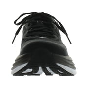 HOKA ONE ONE Bondi 8 Womens Shoes Size 8.5, Color: Black/White
