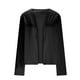 thumbnail image 5 of Top de tallas grandes,Cárdigan de seda para mujer, blusa informal holgada, top de manga larga de color liso, tejido de poliéster, para uso doméstico, sopatenor, 5 of 8