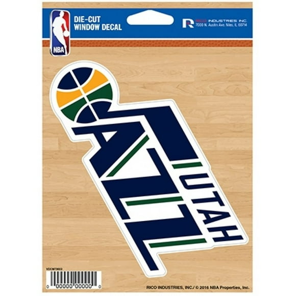 Utah Jazz Die Cut Vinyl Decal