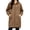 Coffee hoodie, variant on Womens Long Zip Up Hoodies Tunic Sweatshirt Dress Comfortable Fall Jacket with Pockets