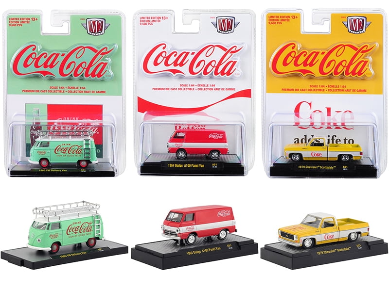 coca cola diecast cars