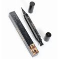thumbnail image 1 of Delineador de ojos HUOGUO, doble cabezal, líquido, impermeable, 3,5 ml, negro, 1 of 4