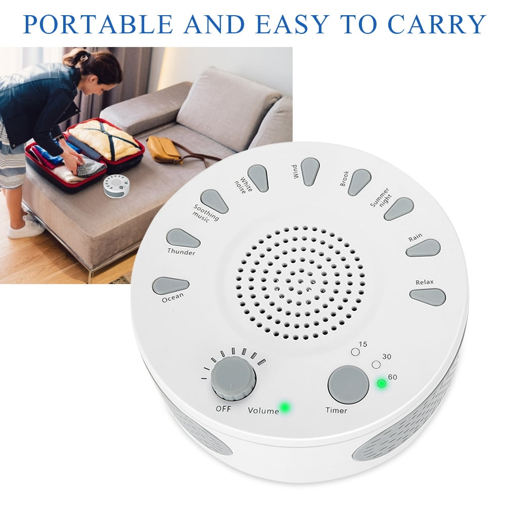 Higoodz White Noise Sleep Relax Sound Therapy Spa Baby Easy Sleep Relaxation Soothing Aid Machine