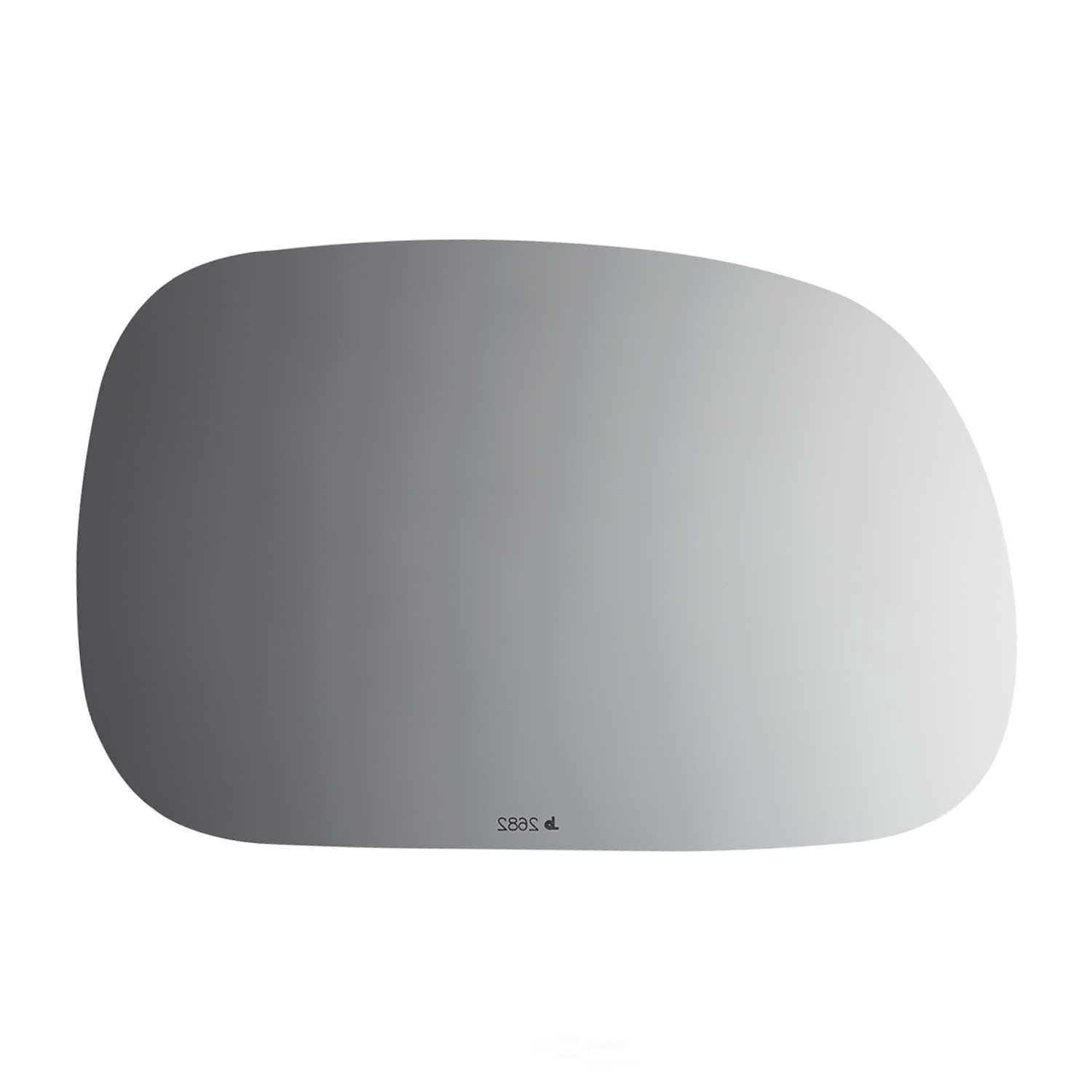 Burco Side View Mirror Replacement Glass - Clear Glass - 2682