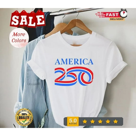 DOPASHIRT Semiquincentennial Shirt, 250Th Anniversary Shirt, America 250 Celebration Unisex S-5XL Hot Trending Shirt, Vintage Birthday Gift