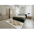 thumbnail image 4 of Ahgly Company Indoor Square Patterned Brown Novelty Area Rugs, 6' Square, 4 of 6