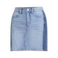 thumbnail image 5 of Scoop Women's Denim Mini Skirt, Sizes 0-18, 5 of 5