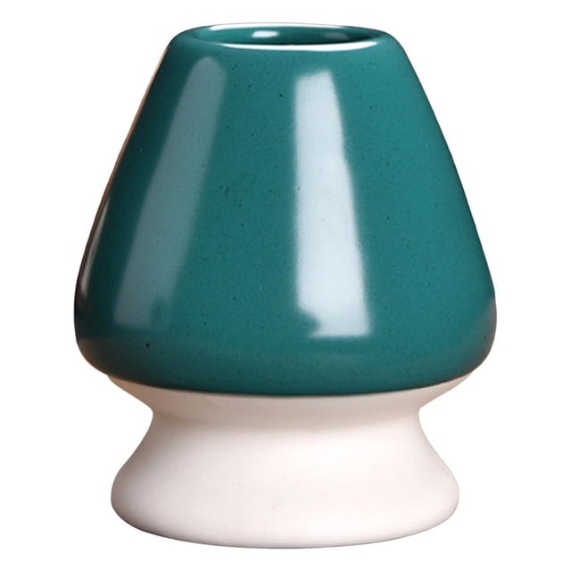 Soporte para de té Matcha ámica, soporte para contenedor de té japonés, herramienta para té, soporte para Matcha Chasen, soporte , verde Sunnimix Soporte para batidor Matcha