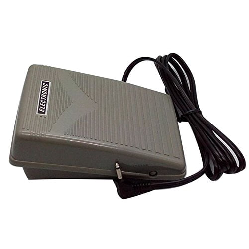 HONEYSEW Pièces de Machine à Coudre Pédale de Contrôle de Vitesse s'Adapte Euro-Pro 9101,9105,9106,9110,9120,9125,9130,9136 Singer Viking Blanc bernina