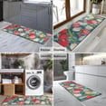 thumbnail image 2 of Pioneer Flower Floral Print Pattern Kitchen Rug Mat,Kitchen Runner Rugs Non Skid Washable,Decorative Kitchen Floor Mats for Kitchen,Sink,Laundry,17"X47", 2 of 5