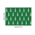 thumbnail image 3 of Winter Christmas Tree Placemats 12x18 Inches Christmas Holiday Table Mats For Party Kitchen Dining Room Decoration, 3 of 6