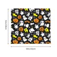thumbnail image 4 of Halloween Tapestry Halloween Decor, spider web pumpkin halloween Wall Tapestry Aesthetic, Halloween Decorations Tapestry Wall Hanging for Bedroom, Livingroom - 60x51in, 4 of 6