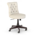 thumbnail image 1 of Bush Key West Mid Back Fabric Office Chair with Adjustable Height in Cream, 1 of 7