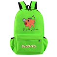 thumbnail image 1 of Anime Chainsaw Man Rucksack Back To School Backpack Girl Boy Canvas Light weight Bag Children Schoolbag Student Teen gift, 1 of 5