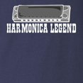 thumbnail image 3 of CafePress - Harmonica Legend Long Sleeve Dark T Shirt - Long Sleeve Dark T-Shirt, 3 of 4