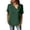 Green, variant on Kingdiese Womens Casual Short Sleeve Button Front Tunic Top Solid Summer Fashion Tee Girls Size 13, Size XL