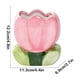 thumbnail image 3 of Organizador de portalápices de cerámica con forma de tulipán, portalápices de escritorio, recipiente para brochas de maquillaje, estilo chinoiserie, mini jarrón, maceta, accesorio para el, 3 of 6