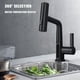 thumbnail image 3 of Lavabo Grifo Energía hidroeléctrica Baño Fregadero Grifo Cocina Baño Suministros JShteea El nuevo, 3 of 7