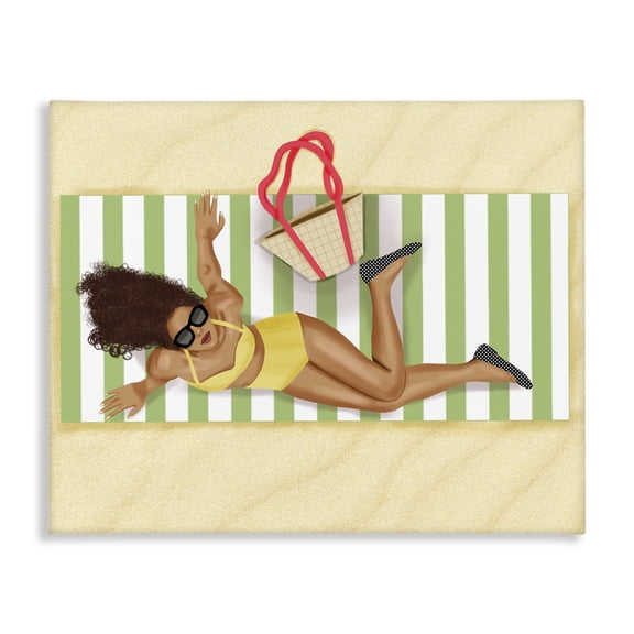 Stupell Industries Tropical Canvas Art, 20 x 16, by Saba Rauf