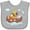 AC-Heather Grey, variant on Inktastic Animals Ark Boys or Girls Baby Bib