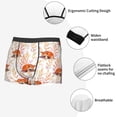 thumbnail image 3 of Pofeuu Cute Sleepy Fox Print Men’s Boxer Briefs, Moisture-Wicking Underwear, Regular,Trunk-XX-Large, 3 of 5