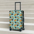 thumbnail image 6 of Rateoe Cute French Bulldog Printed Luggage Cover, Suitcase Protector Fits 18-32 Inch Luggage-Small, 6 of 7
