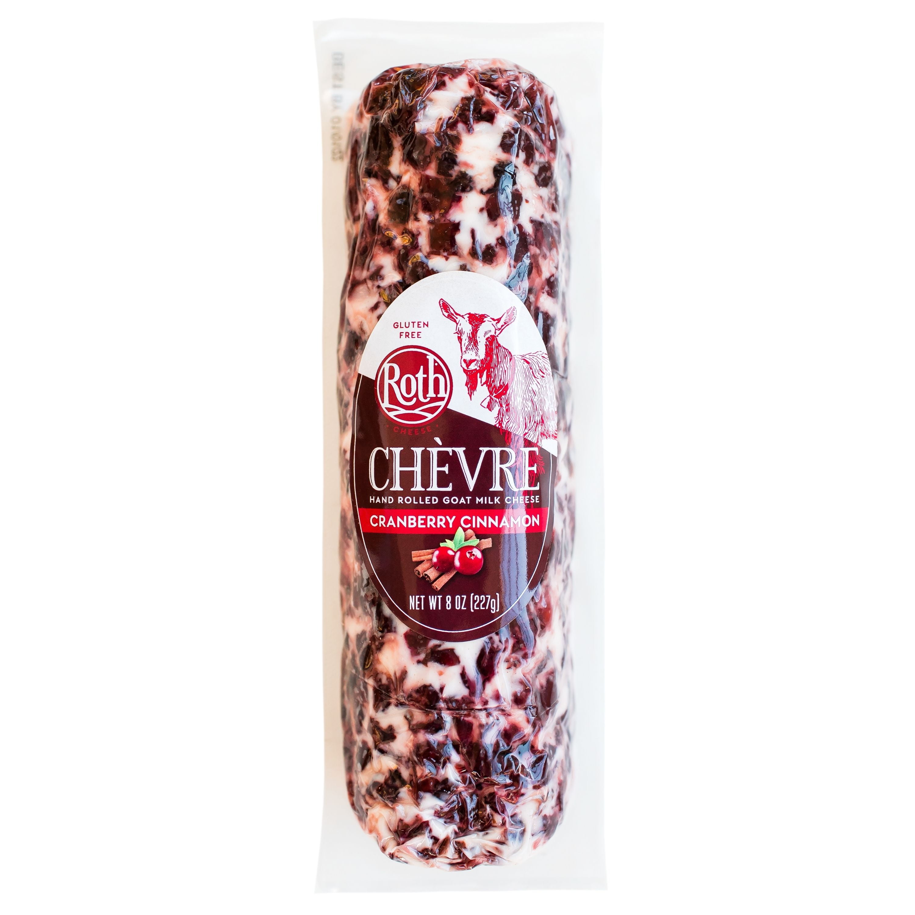 Roth Chèvre Cranberry Cinnamon Fresh Goat Cheese Log 8 oz