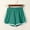 Green, variant on Women's Shorts With Pockets Elastic Waistband Under $10 Free Shipping Casual Home Solid Color Yoga Beach Pants Three-quarter Pants