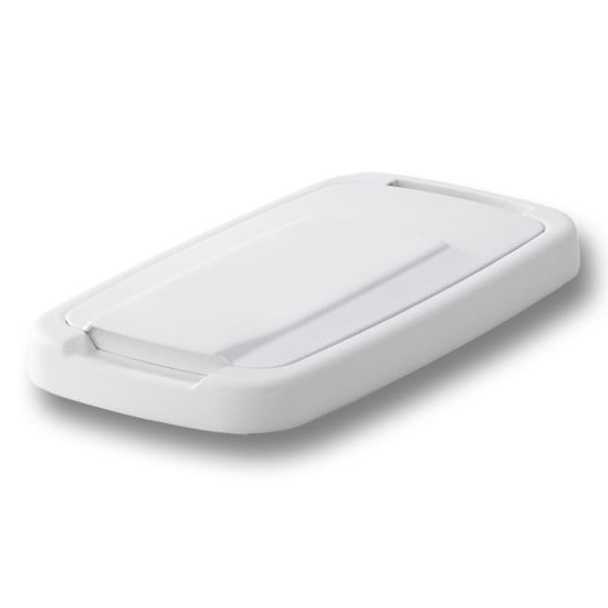 Qt Waste Bin Lid White Fits Kv Qtpbwh One Box 14 1 2 X 3 4 X 7 7 16 Walmart Com Walmart Com