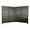 Black, variant on Moe's Home Collection Damani Contemporary Wood Screen in Black