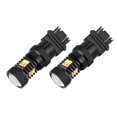 thumbnail image 1 of 2PCS Dual Color LED Bulb T25 3157 P27/7W 3030 16LED Canbus Car Reverse Brake Light Turn Signal Lamp White Amber, 1 of 5