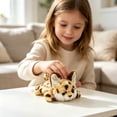 thumbnail image 4 of Magnetic Shoulder Plush Toy, Soft Flock Stuffed Animal Perch Companion, Cute Desk Buddy for Kids Adults, Anxiety Relief Gift (5.12x4.33x1.97in), 4 of 7