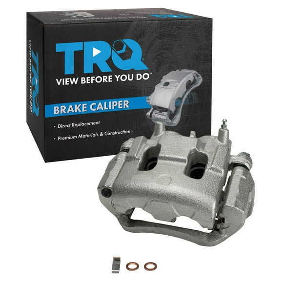 TRQ Front Right Brake Caliper w/Bracket Passenger Side Compatible with 2007-2014 Ford Edge 2007-2015 Lincoln MKX