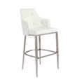 thumbnail image 1 of Eurostyle Aaron 29.5" Bar Stool in White, 1 of 4
