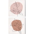 thumbnail image 1 of Great Art Now Just Leaves A by Lisa Audit 2 Piece Canvas Art Set Each 14"W x 14"H, 1 of 3