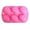 Pink, variant on Cake Mould for Baking – Egg Shaped Silicone Pan with Six Cavities for Easter Chocolate Eggs Candy and Cake Decoration Tools