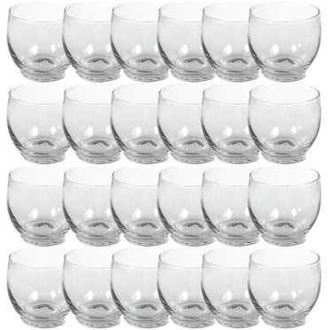 Round Glass Votive Candle Holder by Ashland - Candle Holder for Birthdays - Weddings - Parties - and Baby Showers - Bulk 24 Pack