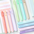 thumbnail image 3 of 4 Pcs Aesthetic Highlighters, Chisel Tip Marker Pens, Assorted Color Candy, Cute Pastel for Journaling Planner Notes, 3 of 10