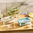 thumbnail image 4 of Ohufall Double Layer Large Capacity Ice Cubes Tray With Lid And Storage Bin, 4 of 5