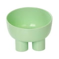 thumbnail image 2 of Cuencos elevados para gatos, cuencos para alimentación de mascotas, protegen los cuellos de las mascotas para gatos pequeños, medianos y grandes , Verde, 2 of 8