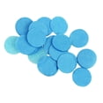 thumbnail image 1 of Confeti de papel de seda redondo multicolor de 2,5 cm (10 g/bolsa) para baby shower y cumpleaños Cielo azul, 1 of 9