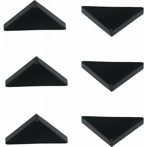 Protectores de esquinas para puertas en color negro, diseño elegante, protector de parachoques con protección contra rayones y ajuste universal para vehículos con absorción de impactos