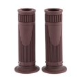 thumbnail image 1 of Almencla Motorcycle 22mm HandleBar Hand Grip Retro Handlebar Sleeves Gray Brown, 1 of 8
