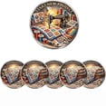 thumbnail image 4 of Moneda de decisión para quilters, moneda de decisión de costura de doble cara para amantes de la costura y el patchwork, funda para taza, 4 of 5