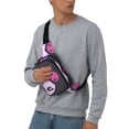 thumbnail image 6 of Saiise Sanrio Print Fanny Pack Crossbody Bag for Women and Men, Belt Bag for Hiking Bum Bag with Adjustable Strap, Waist pack for Running Workout Sports Travel, 6 of 7