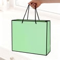 thumbnail image 4 of Unique Bargains Solid Design Gift Bags 4 Pcs for Various Occasions Green, 4 of 5