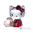 thumbnail image 1 of Hello Kitty venta al por mayor K9 cristal tallado claro figura de gato de dibujos animados artesanías de cristal para invitados de boda regalos decoración del hogar, 1 of 4
